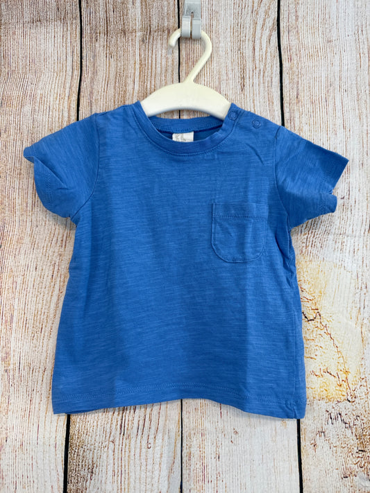 H&M T-shirt Hellblau Gr. 68