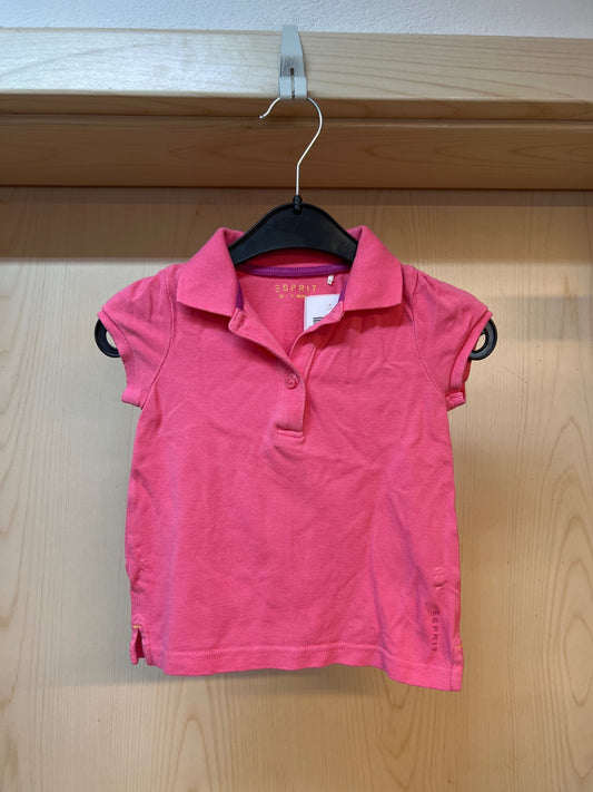 Gr.80/86 Esprit Polo-T-Shirt Rosa