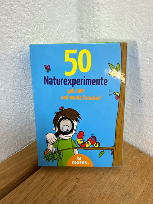 50 Naturexperimente (Kartenspiel)