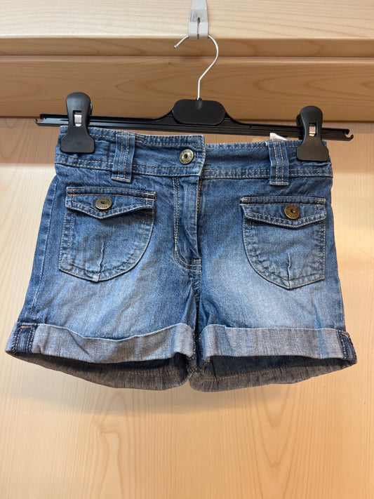 C&A kurze Jeans Shorts jeansblau Gr. 122