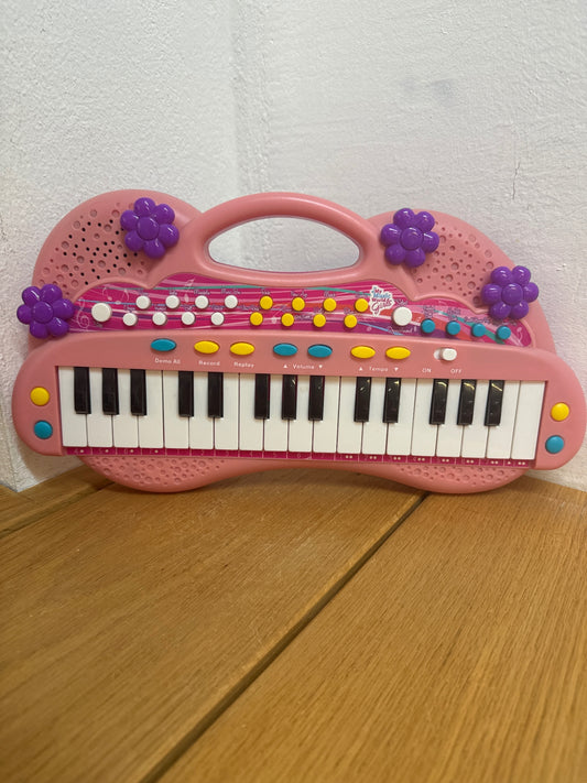 simba Kinder Keyboard Rosa
