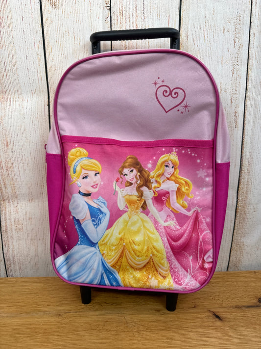 pink/ rosa Zieh-Koffer m. Disney Prinzessinen