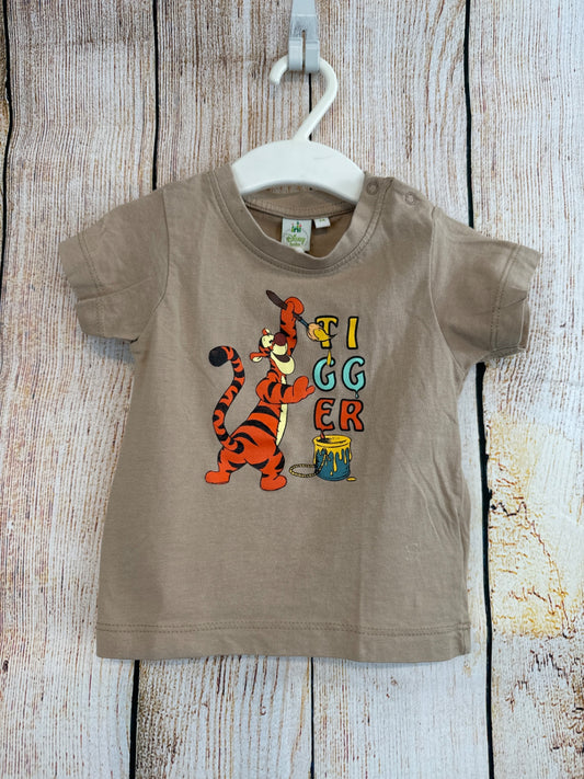 Disney Baby T-Shirt Hellbraun m. Tigger Gr. 74