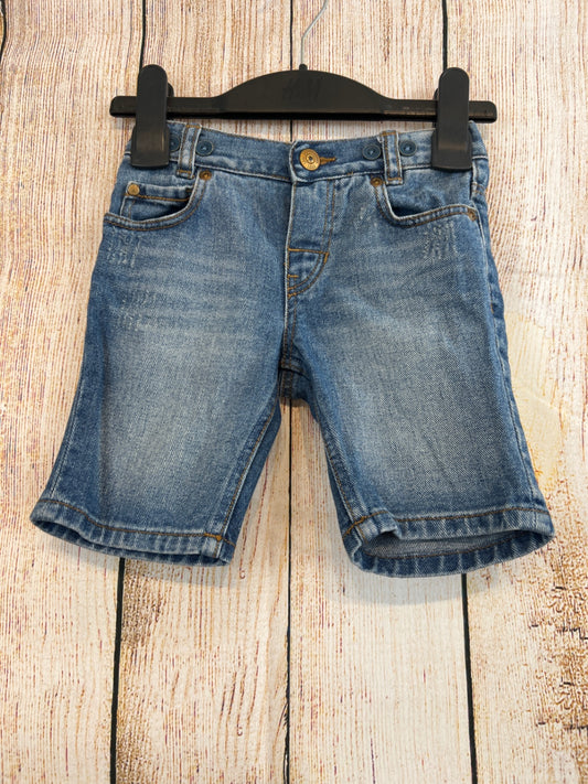 H&M kurze Jeans jeansblau Gr. 80