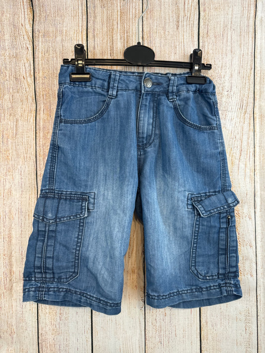 yigga kurze Jeans Shorts jeansblau Gr. 140