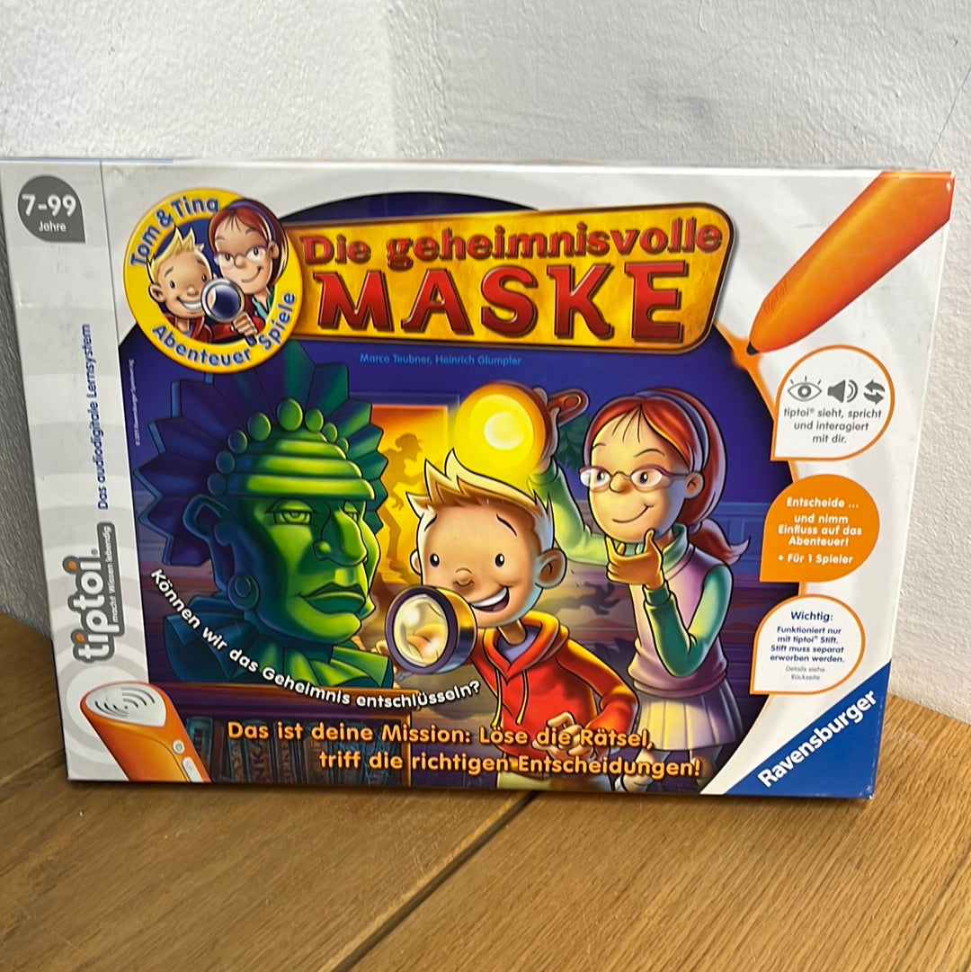 Abenteuerspiel Die geheimnisvolle Maske von Ravensburger