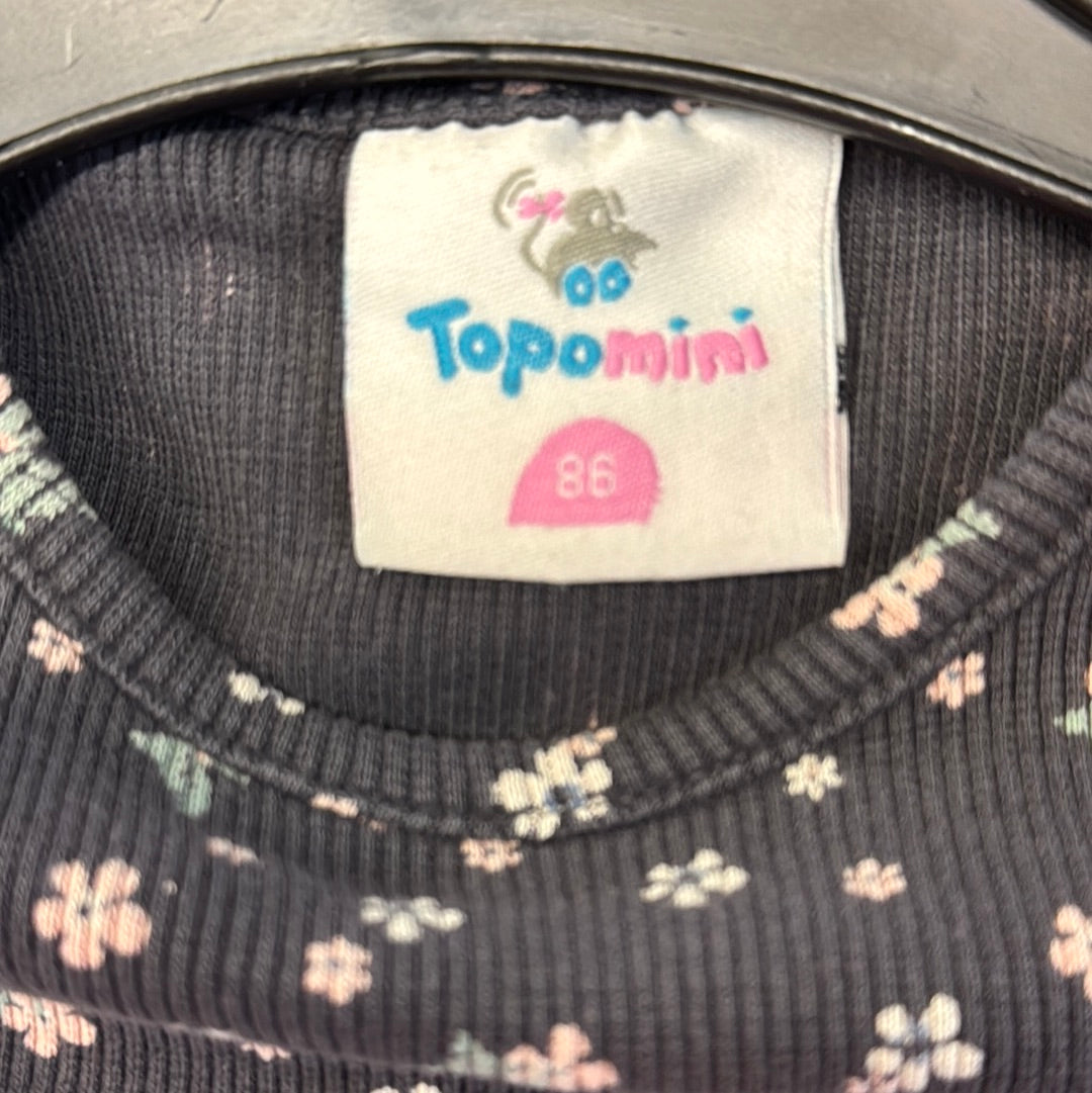 Mädchen Langarm Shirt von Topolino Gr. 86