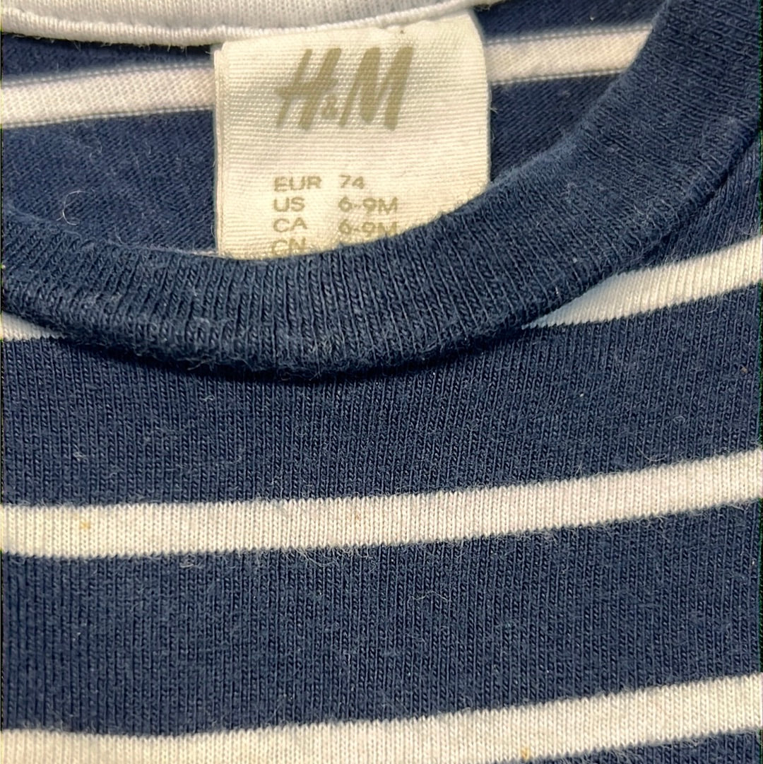 Jungen Langarm Shirt von H&M Gr. 74