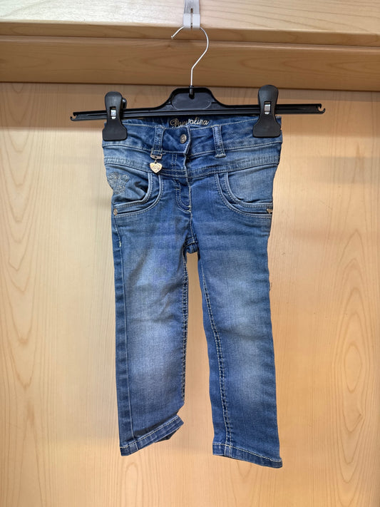 Gr.86 Pampolina Jeans jeansblau